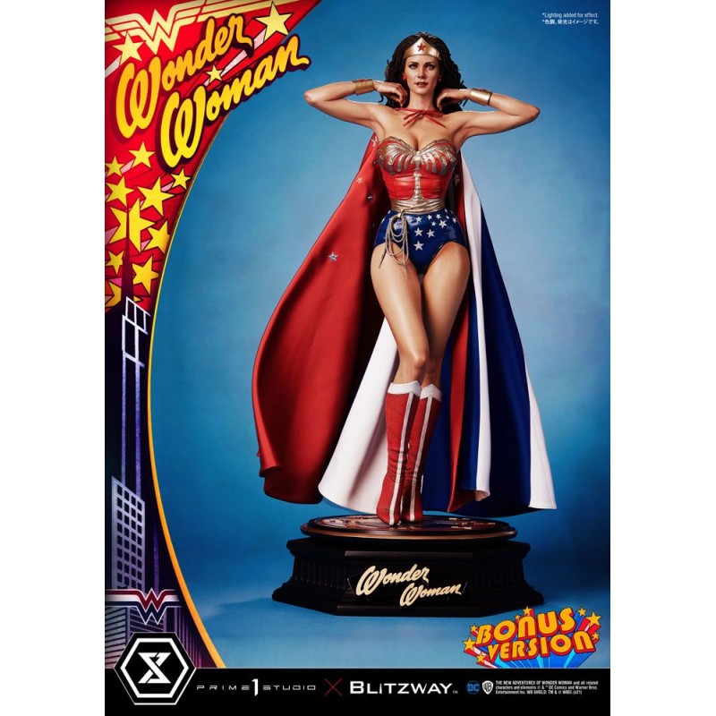 Wonder Woman 1975 Statue 1/3 Wonder Woman (Lynda Carter) Bonus Version 69 cm
