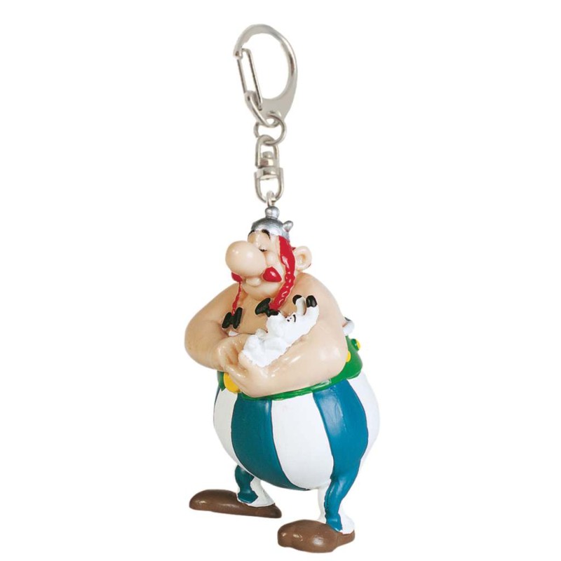 Asterix Obelix With Idefix Keychain