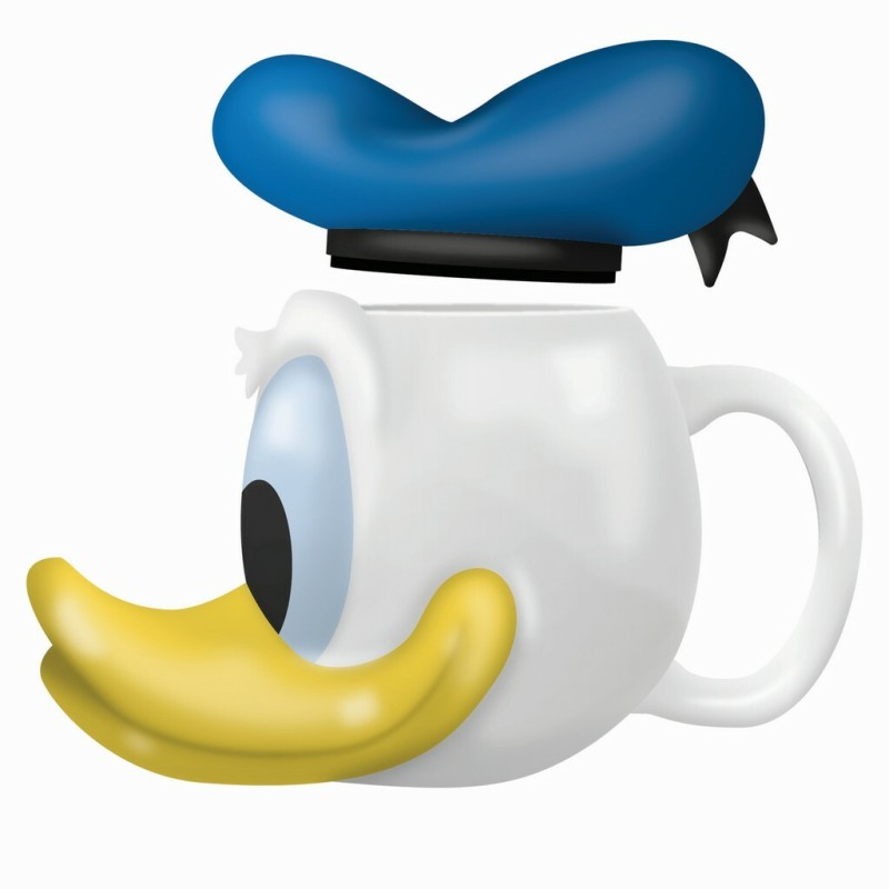 Disney: Mickey Mouse - Donald Shaped Mug with Lid