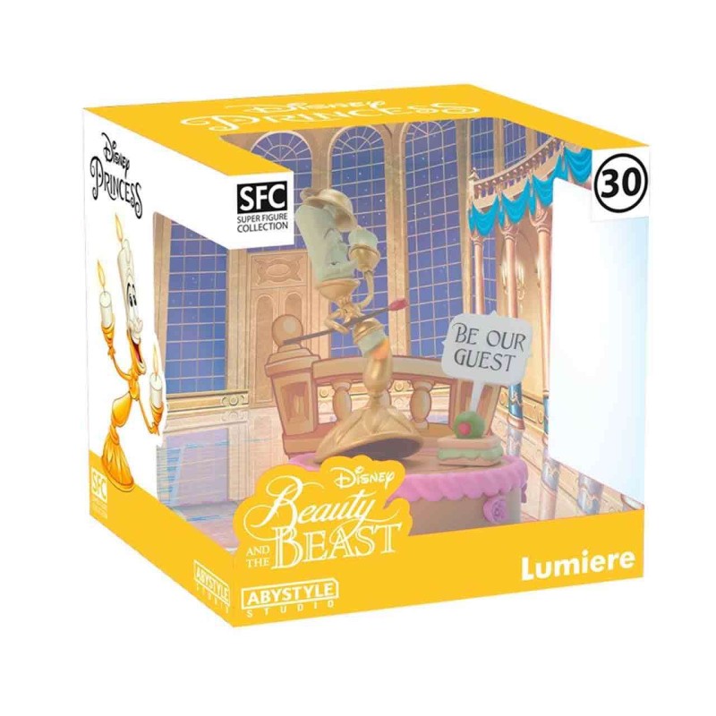  Disney's Beauty & The Beast: Lumiere - Super Figure Collection 1:10 Pvc Statue