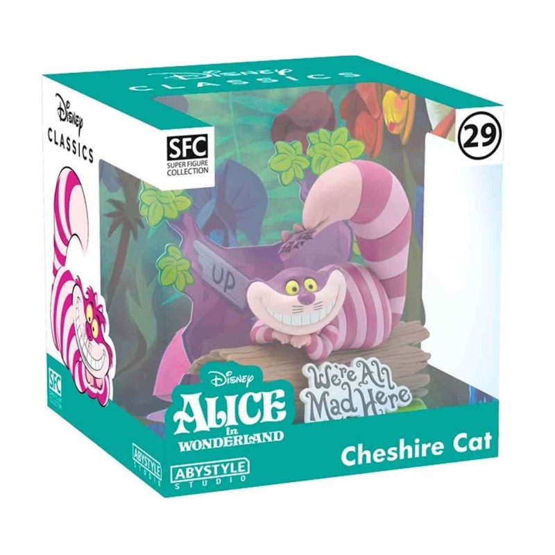 Disney's Alice In Wonderland: Chesire Cat - Super Figure Collection 1:10 Pvc Statue