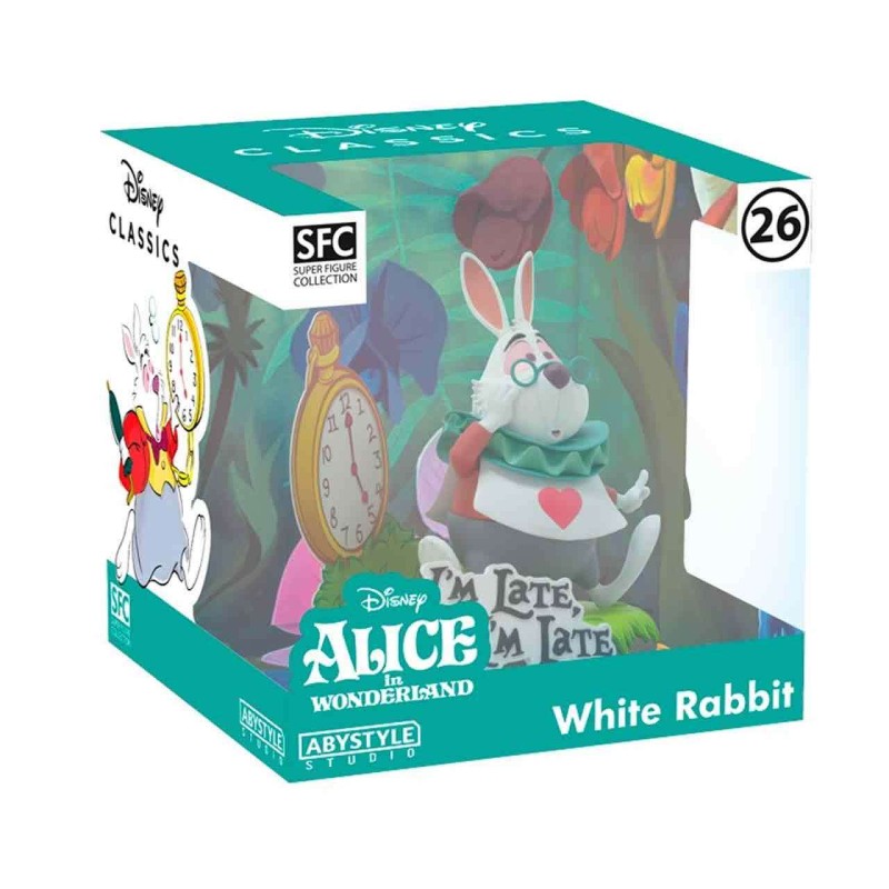  Disney's Alice In Wonderland: White Rabbit - Super Figure Collection 1:10 Pvc Statue