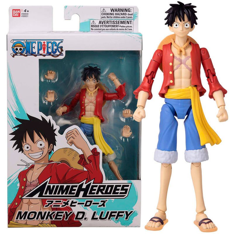 One Piece Anime Heroes Monkey D. Luffy 16 cm
