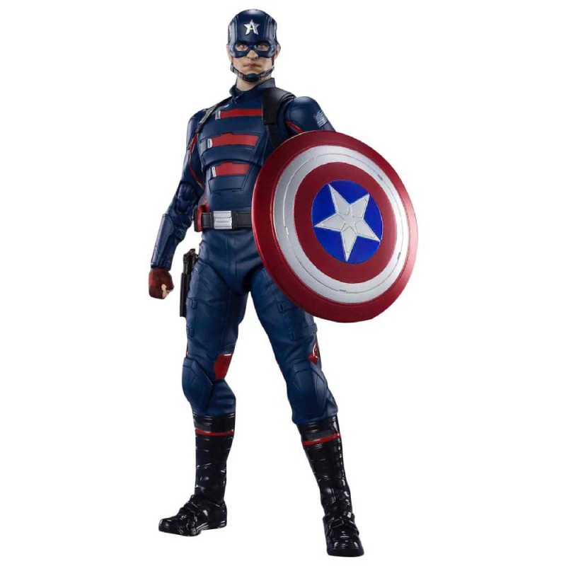  The Falcon and the Winter Soldier S.H. Figuarts Action Figure Captain America (John F. Walker) 15 cm