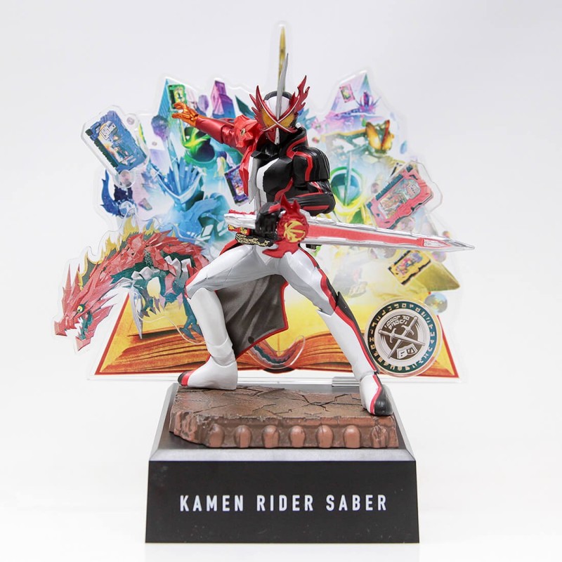 Kamen Rider Ichibansho PVC Statue Kamen Rider Saber (No.02 feat. Legend Kamen Rider) 20 cm