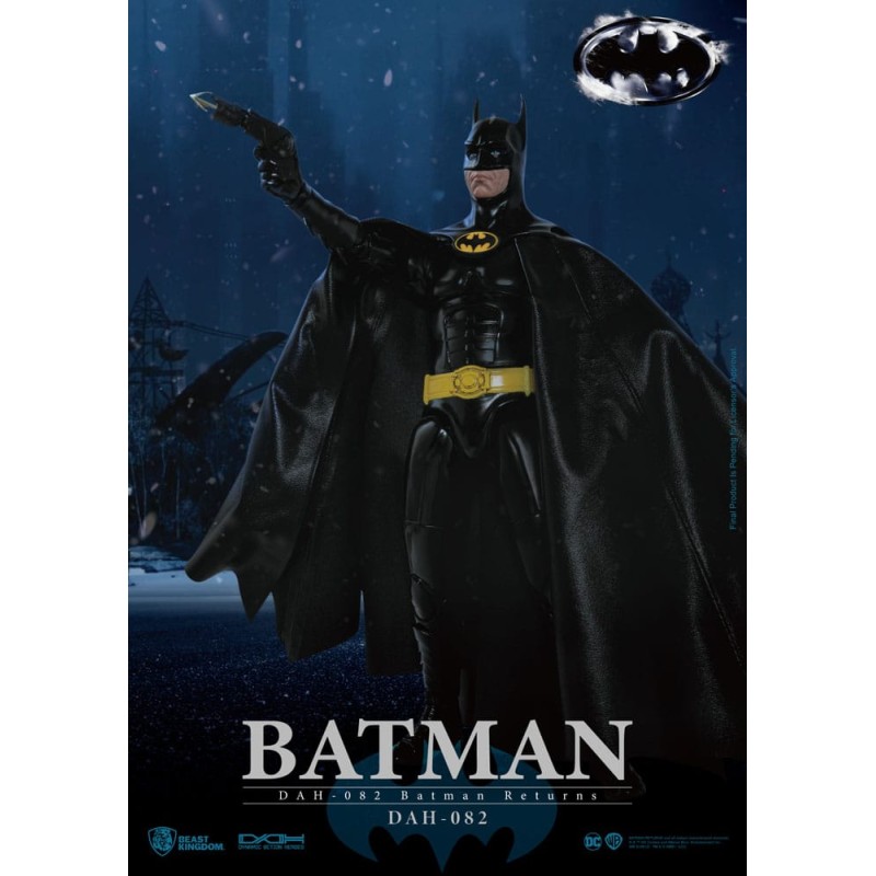 DC Comics Dynamic 8ction Heroes Action Figure 1/9 Batman Returns Batman 21 cm