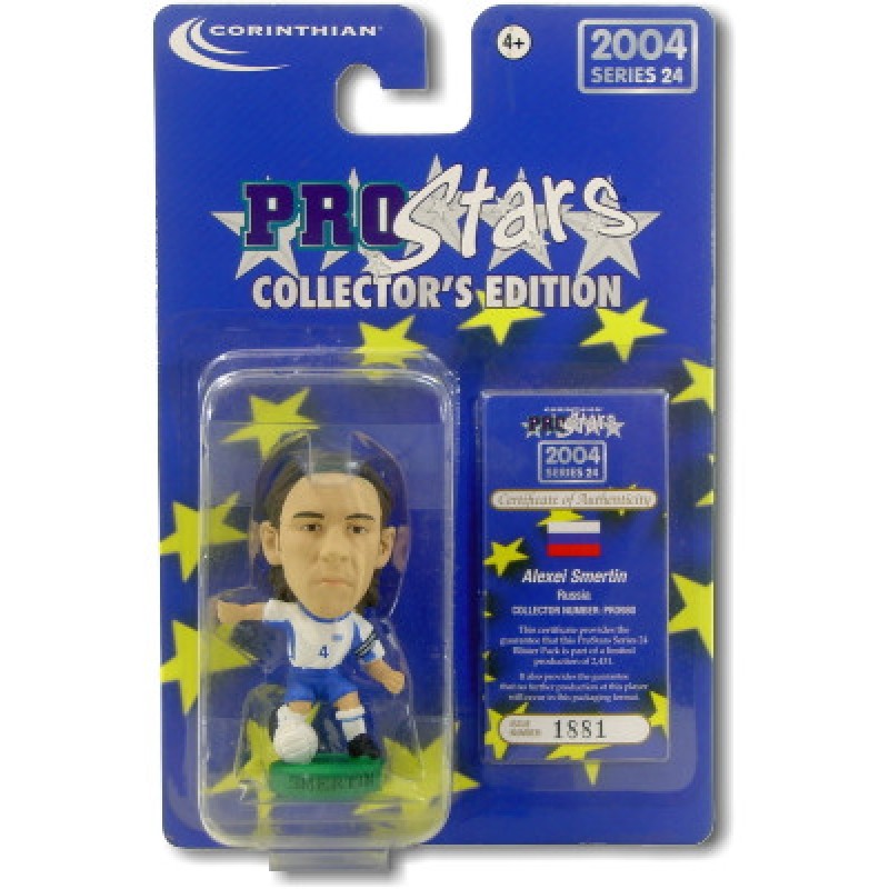 Alexei Smertin Russia Home Euro 2004 Limited Collector's Edition Football Figure (damaged packaging and without card product)