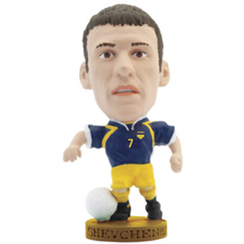 Andriy Shevchenko Ukraine Away (2002) Football Figure Club Edition (Gold Base)