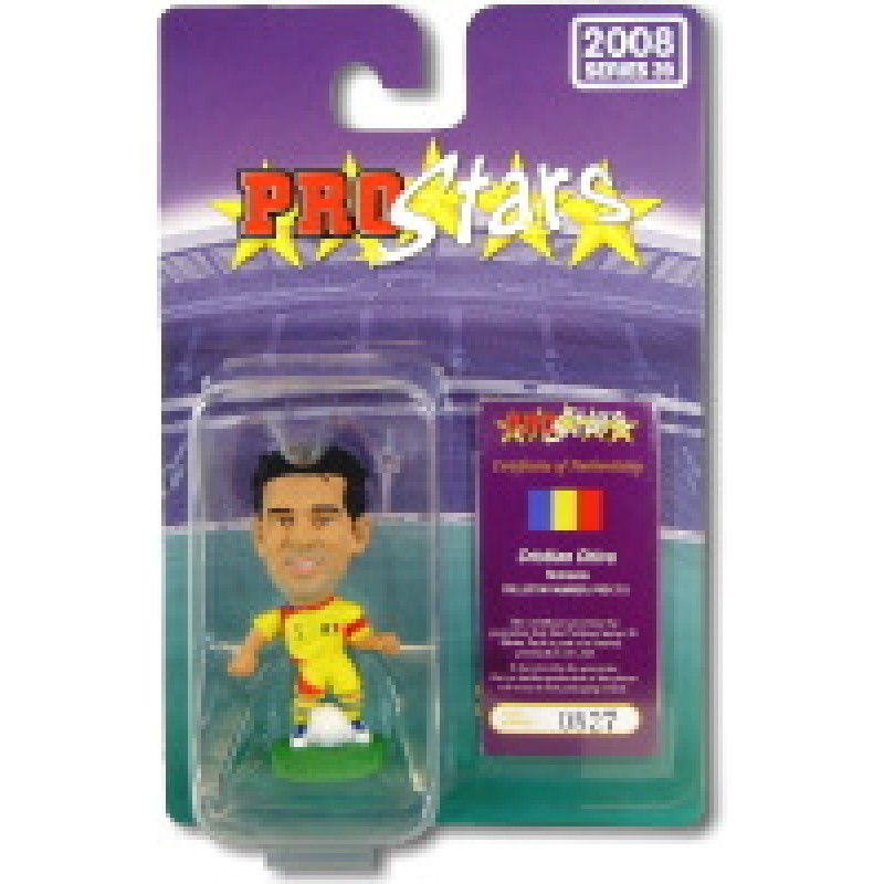 Cristian Chivu Romania Home (2007-09) Football Figure (Limited Edition Blister Pack)