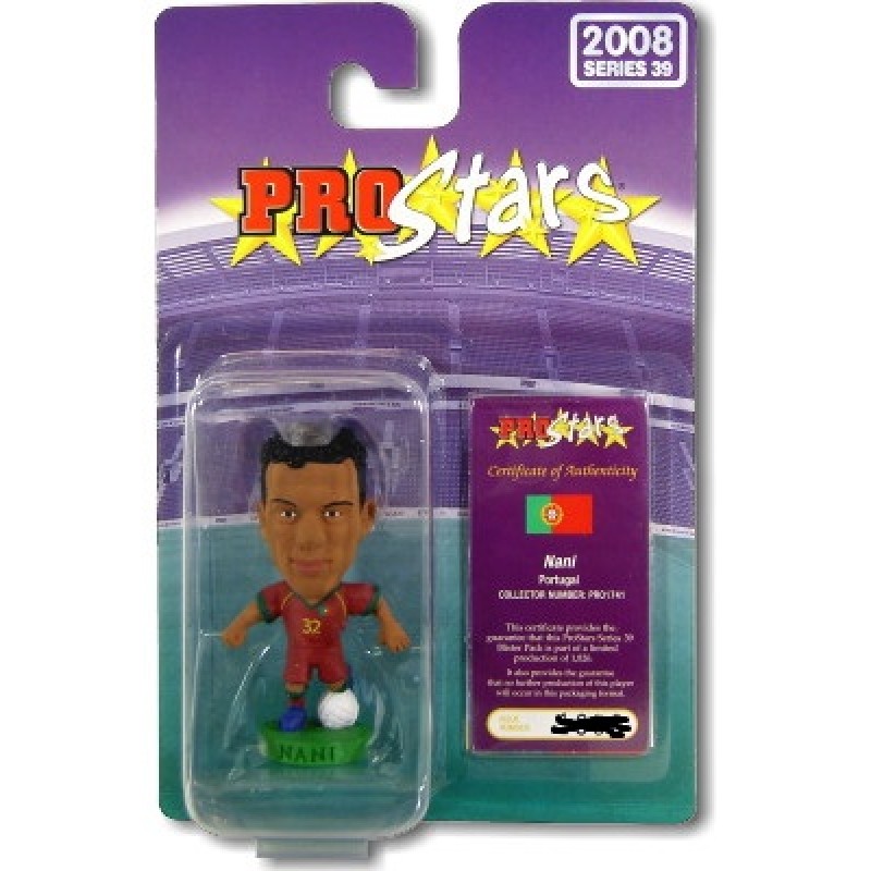 Nani Portugal Home (Euro 2008 Collection) Football Figure (Limited Edition Blister Pack) - (Very Rare Issue Number 0092)