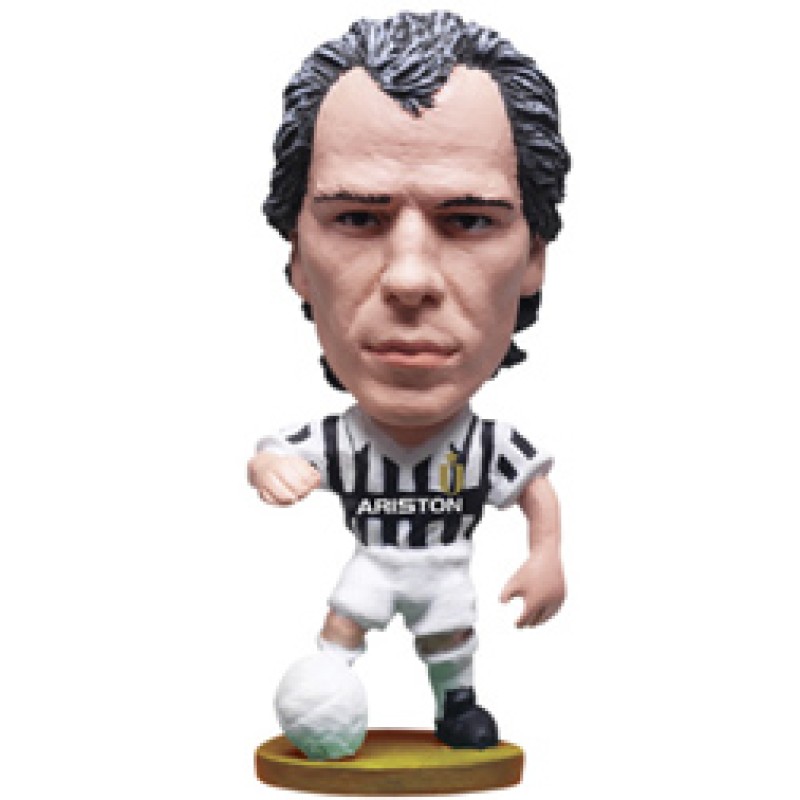 Roberto Bettega Juventus Home (1980-1981) Football Figure (Gold Base) World Greats Series