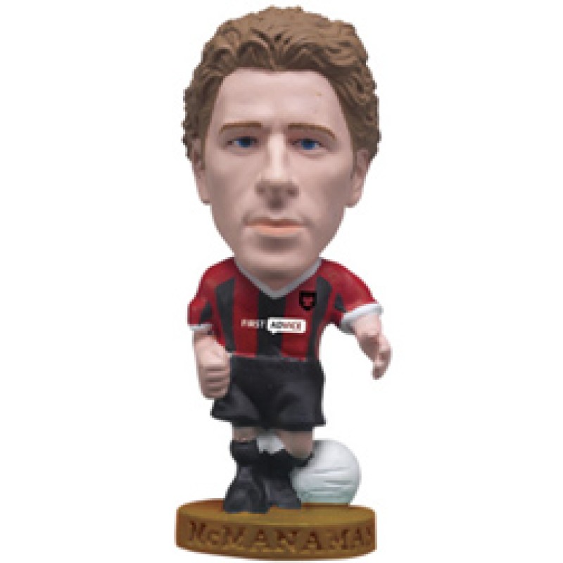 Steve McManaman Manchester City Away (2003-2004) Club Gold Series (Gold Base) Football Figure Platinum Special Edition