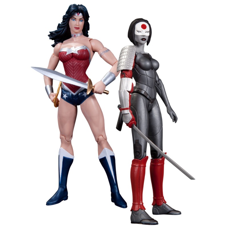 DC New 52 Wonder Woman VS Katana Action Figure 2-Pack 