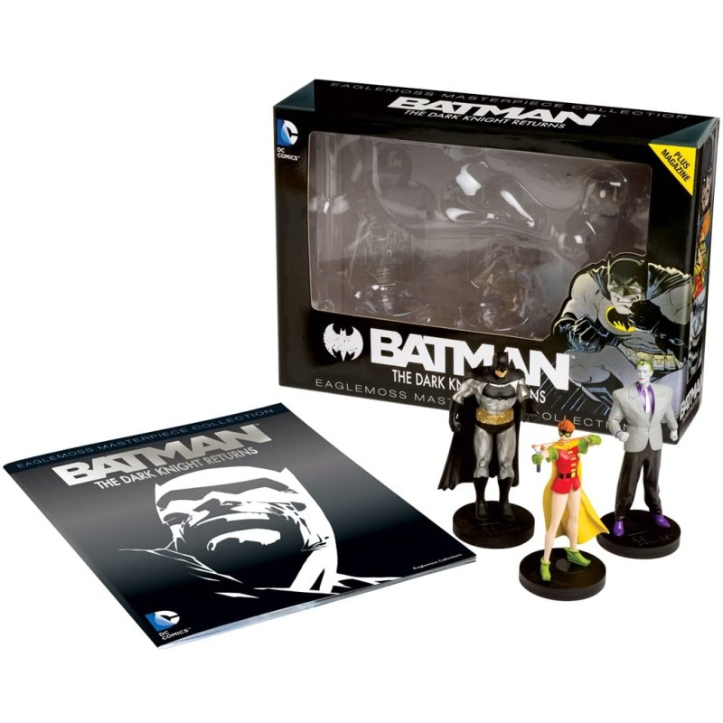 Eaglemoss DC Masterpiece Collection Batman Dark Knight Returns Figurines with Magazine