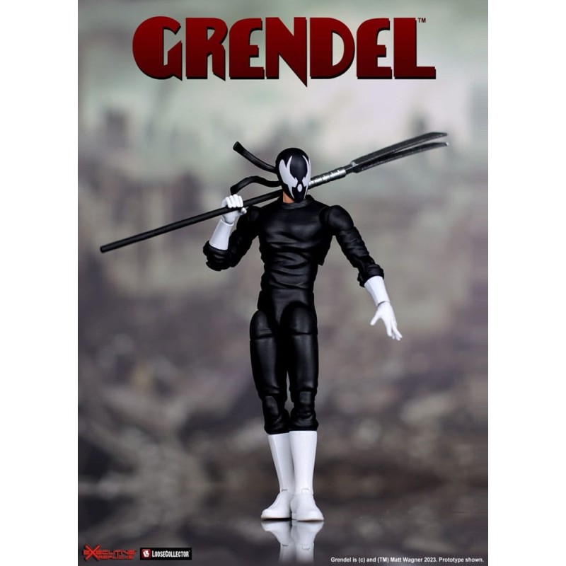 Grendel by Matt Wagner Actionfigur 1/12 Grendel (Hunter Rose) 15 cm
