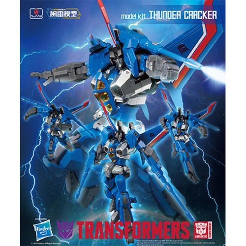 Transformers Furai Model Plastic Model Kit Thunder Cracker 15 cm