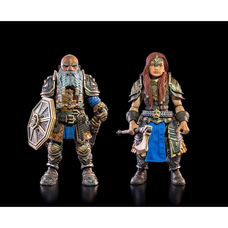 Mythic Legions: Rising Sons Actionfigures 2-Pack Exiles From Under the Mountain 15 cm