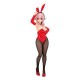 Super Sonico BiCute Bunnies PVC Statue Red Ver. 28 cm