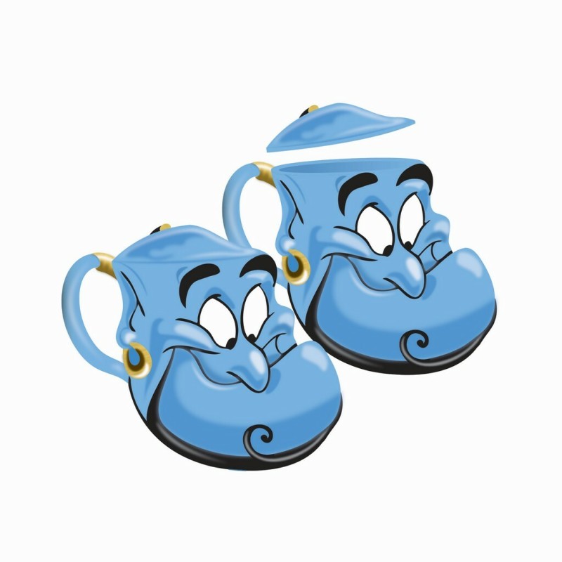 Disney: Aladdin - Genie Shaped Mug with Lid