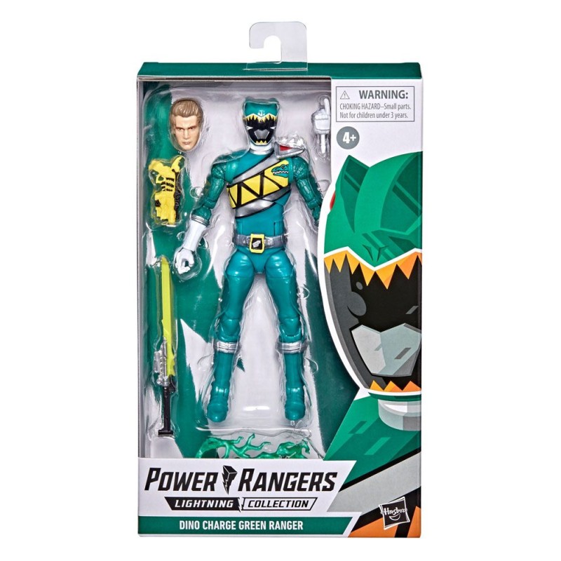 Power Rangers Lightning Collection Action Figure Dino Charge Green Ranger 15 cm 2021 Wave 4