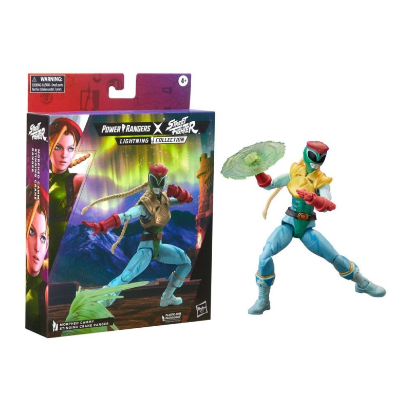 Power Rangers x Street Fighter Lightning Collection Action Figure Morphed Cammy Stinging Crane Ranger 15 cm