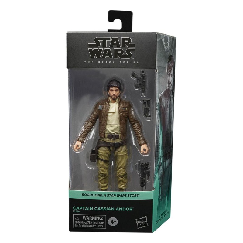 Star Wars Rogue One Black Series Action Figure 2021 Captain Cassian Andor 15 cm