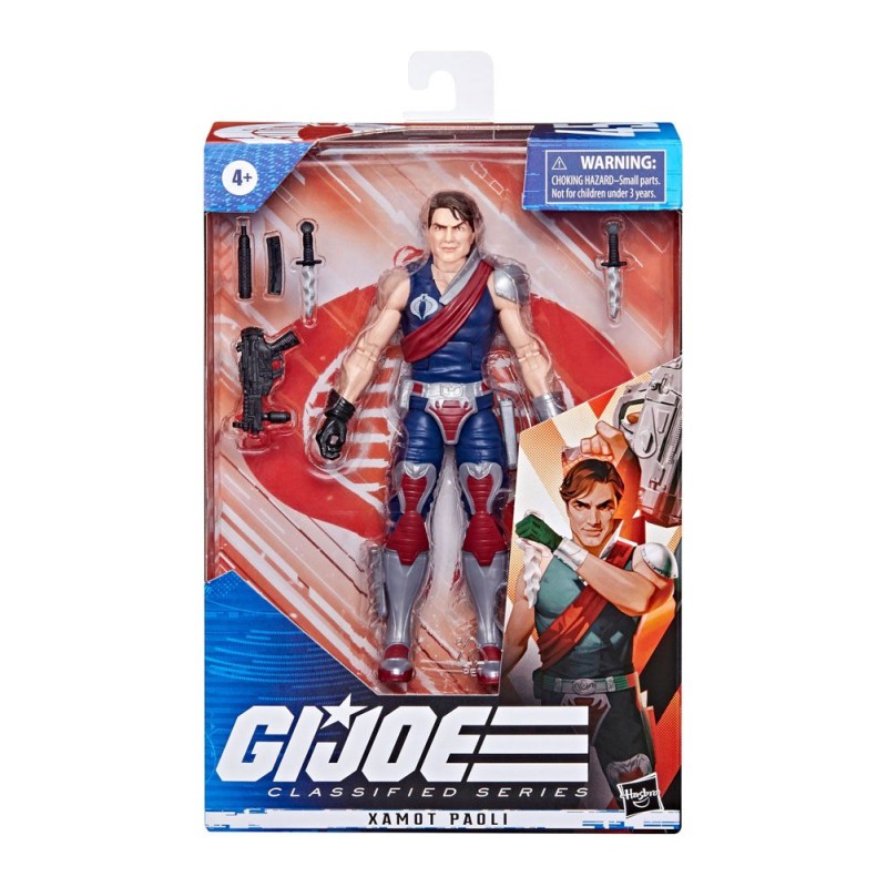 G.I. Joe Classified Series Action Figure 2023 Xamot Paoli 15 cm