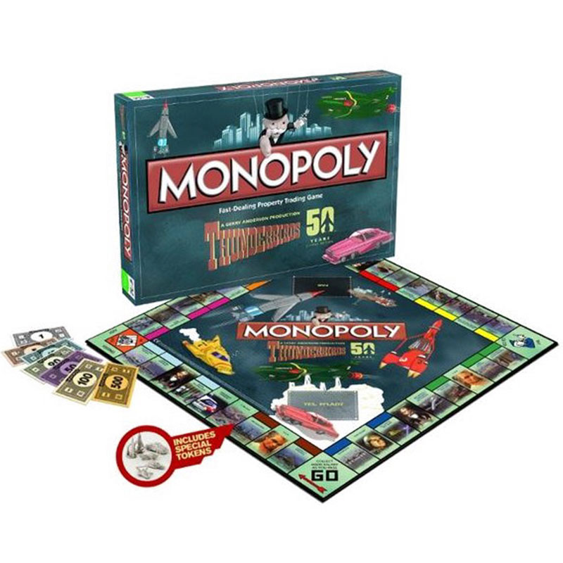 Thunderbirds Board Game Monopoly *English Version*