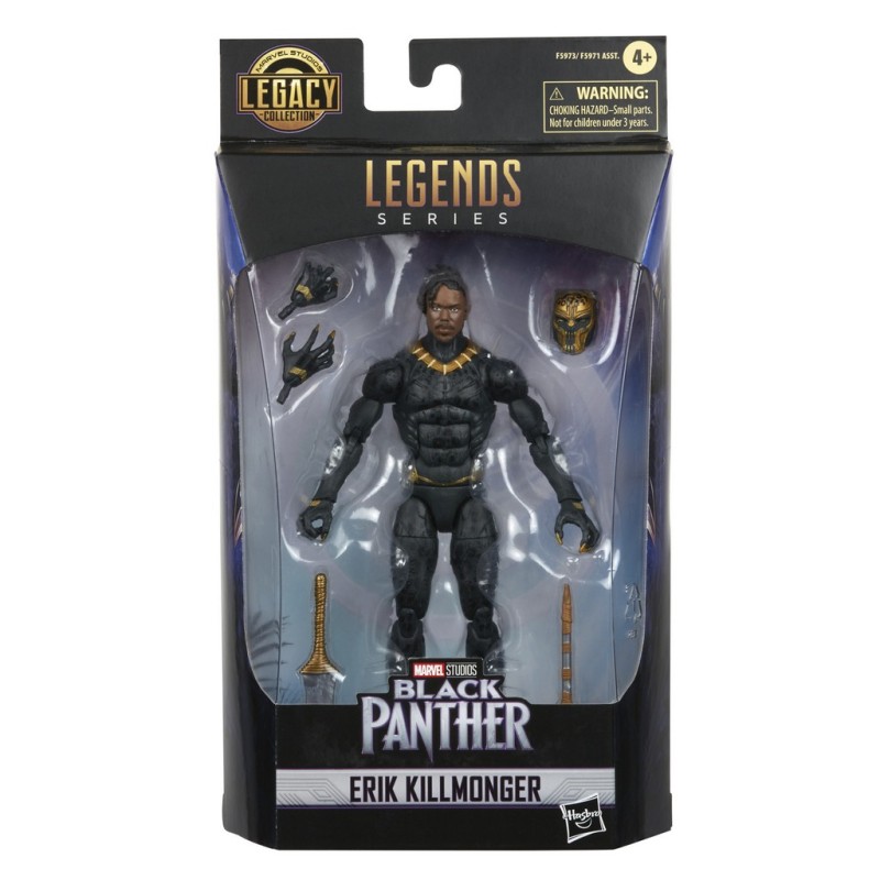 Marvel Legends Series Action Figure Killmonger Legacy Collection