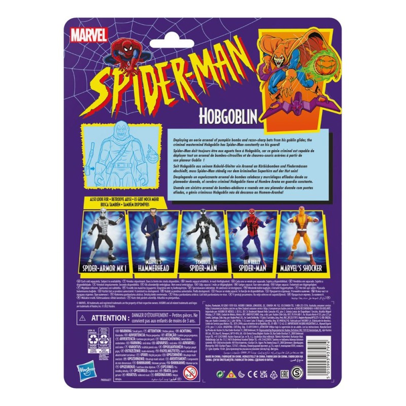 Spider-Man Marvel Legends Series Action Figure 2022 Hobgoblin 15 cm