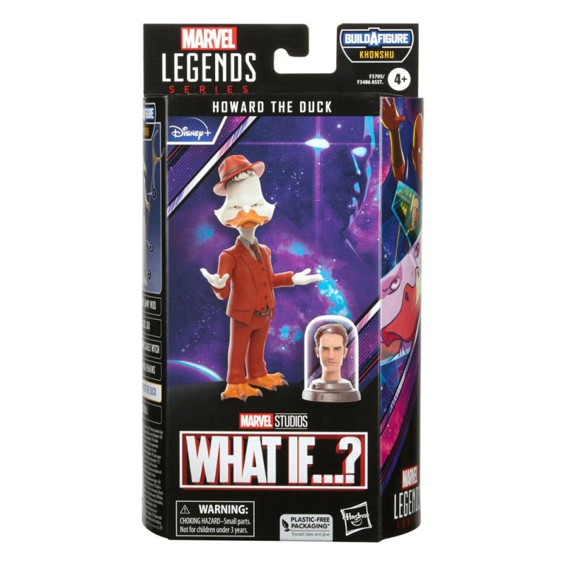 What If...? Marvel Legends Action Figure Khonshu BAF: Howard the Duck 15 cm