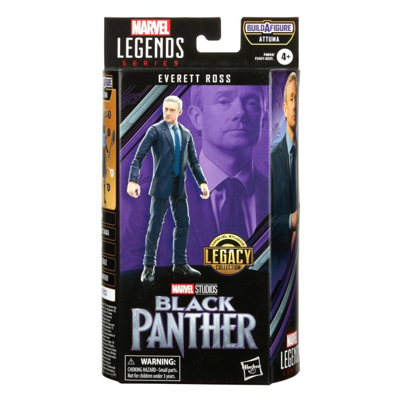 Black Panther Marvel Legends Series Action Figure Attuma BAF Everett Ross 15 cm