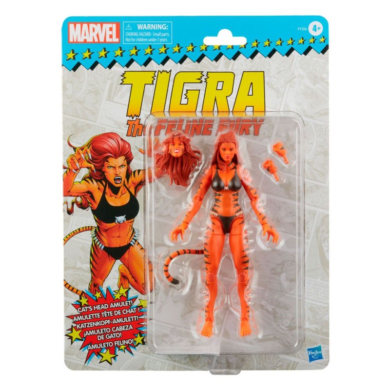 Marvel Legends Series Action Figure 2022 Marvel's Tigra 15 cm