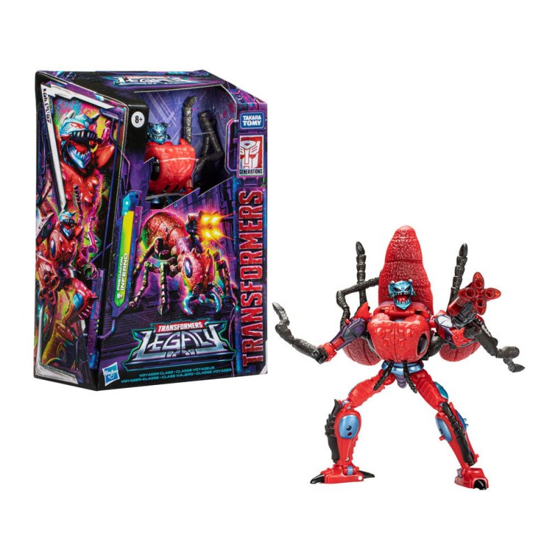 Transformers Generations Legacy Voyager Class Action Figure Predacon Inferno 18 cm