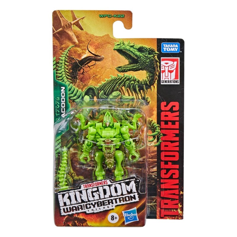 Transformers Generations War for Cybertron: Kingdom Action Figure Dracodon Core Class 2021 W3