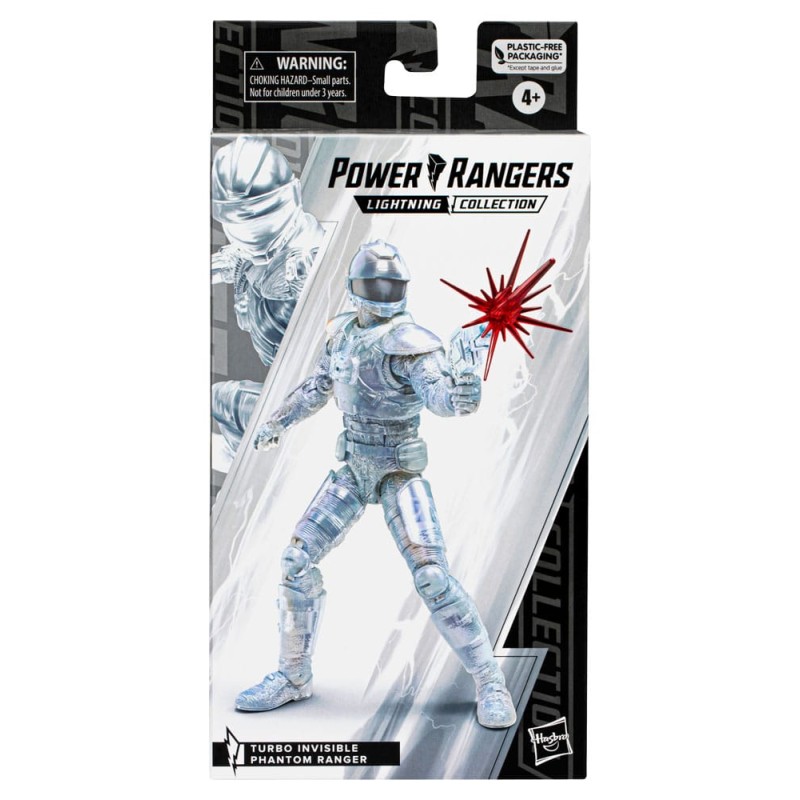 Power Rangers Lightning Collection Action Figure Turbo Invisible Phantom Ranger 15 cm