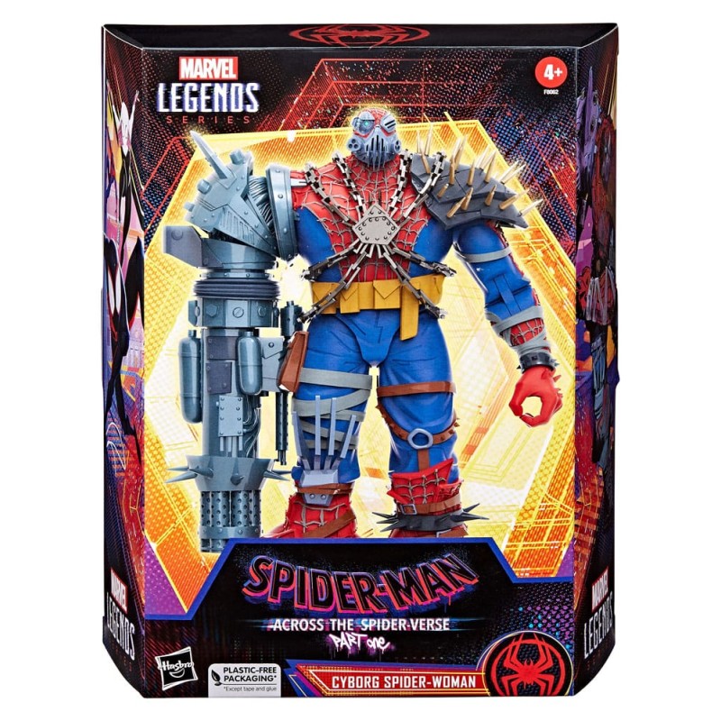 Spider-Man: Across the Spider-Verse Marvel Legends Deluxe Action Figure Cyborg Spider-Woman 15 cm