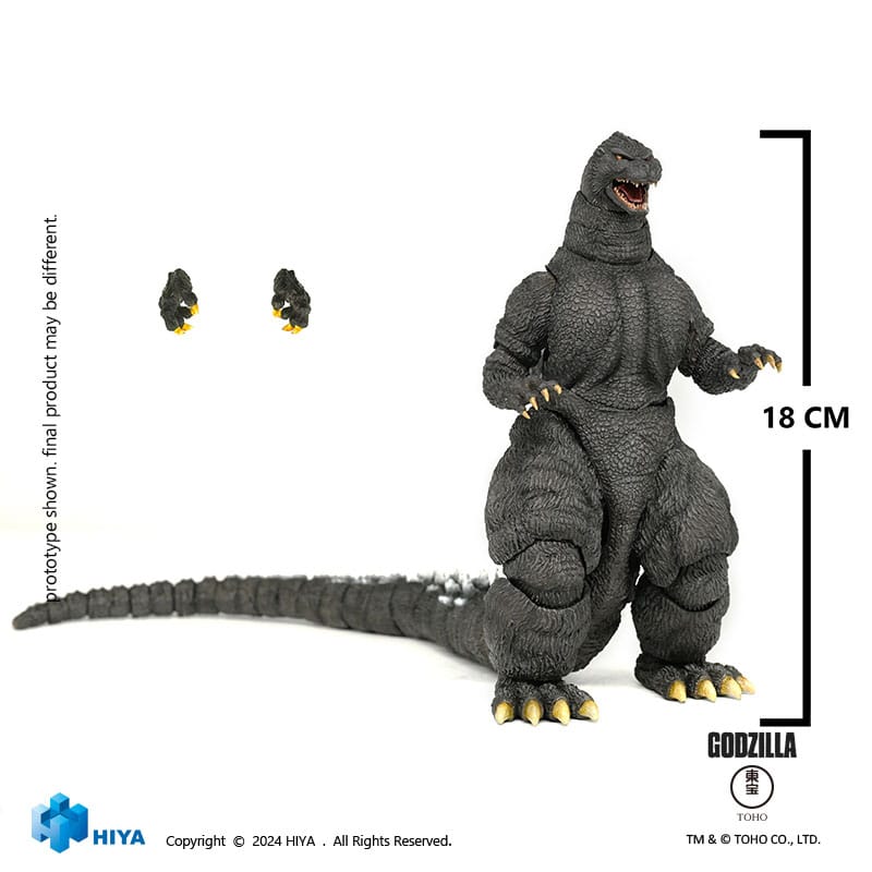 Godzilla Exquisite Basic Action Figure Godzilla vs King Ghidorah Godzilla Hokkaido 18 cm