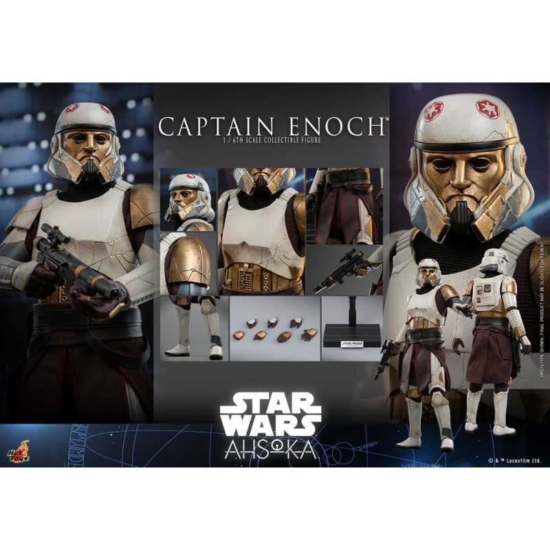 Star Wars: Ahsoka Action Figure 1/6 Captain Enoch 30 cm