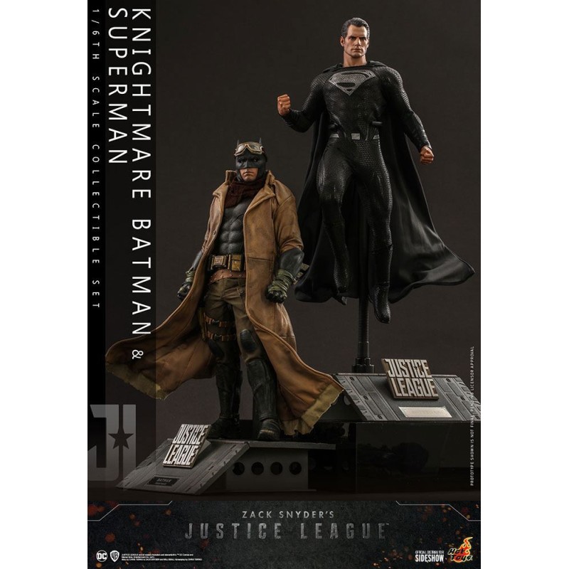 Zack Snyder's Justice League Action Figure 2-Pack 1/6 Knightmare Batman and Superman 31 cm