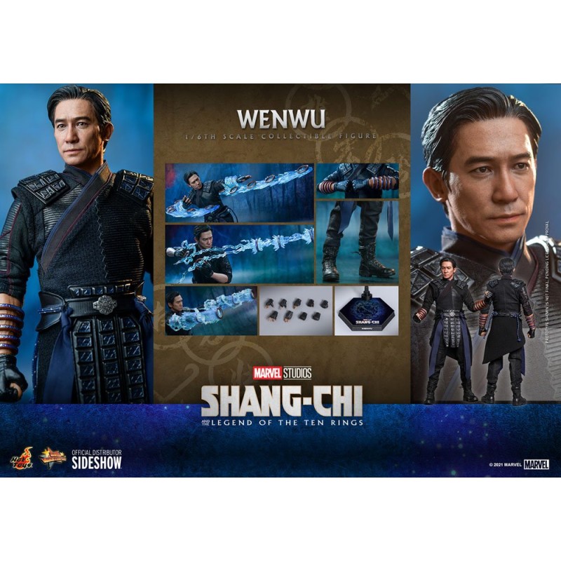 Shang-Chi and the Legend of the Ten Rings Movie Masterpiece Action Figure 1/6 Wenwu 28 cm