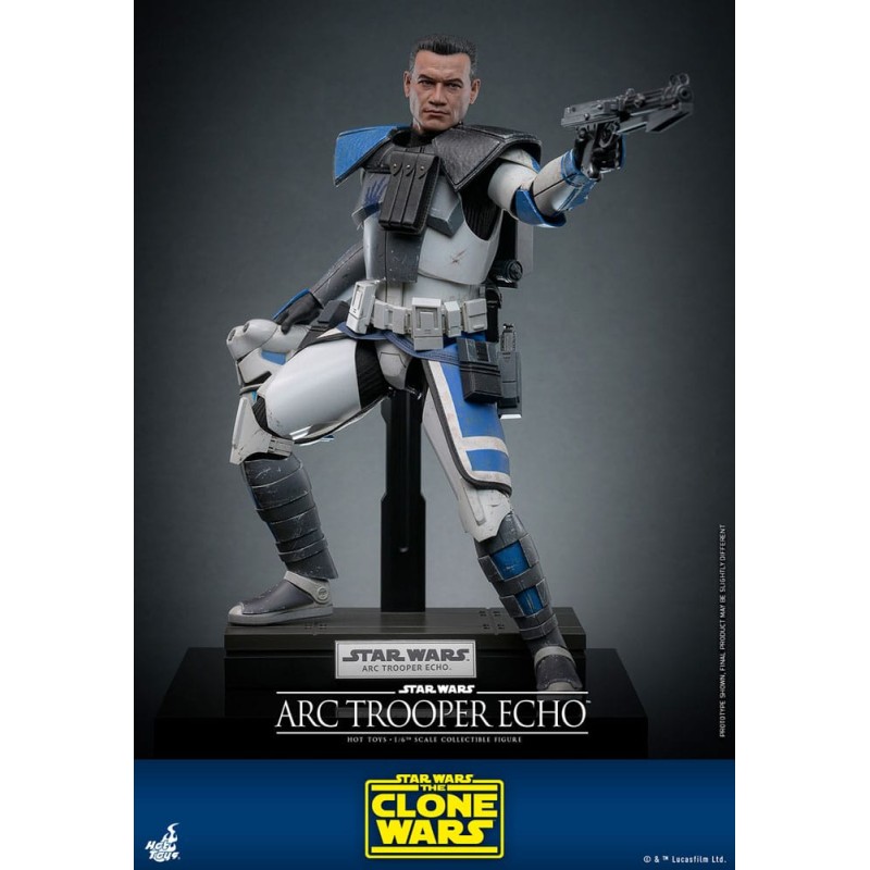 Star Wars: The Clone Wars Action Figure 1/6 Arc Trooper Echo 30 cm