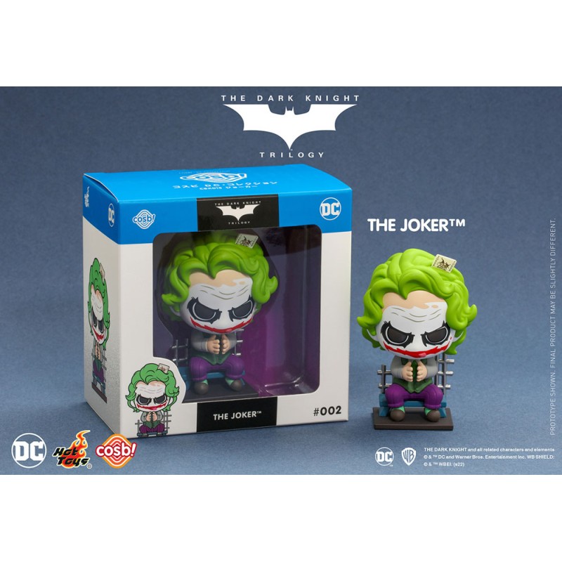 The Dark Knight Trilogy Cosbi Mini Figure The Joker 8 cm