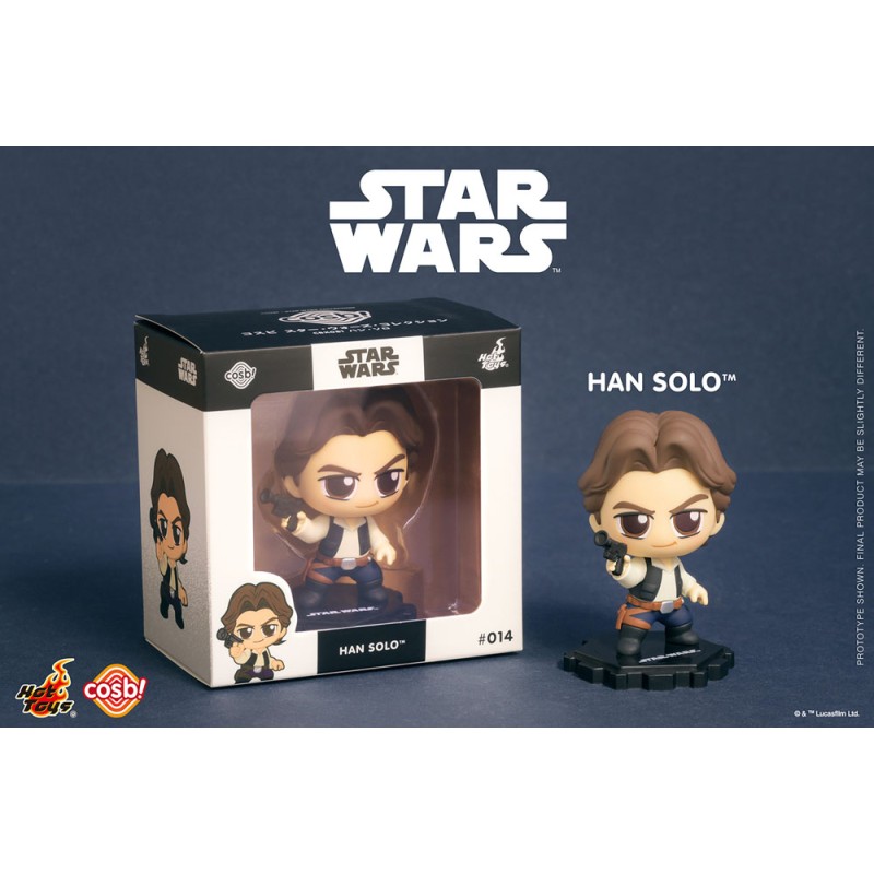 Star Wars Cosbi Mini Figure Han Solo 8 cm