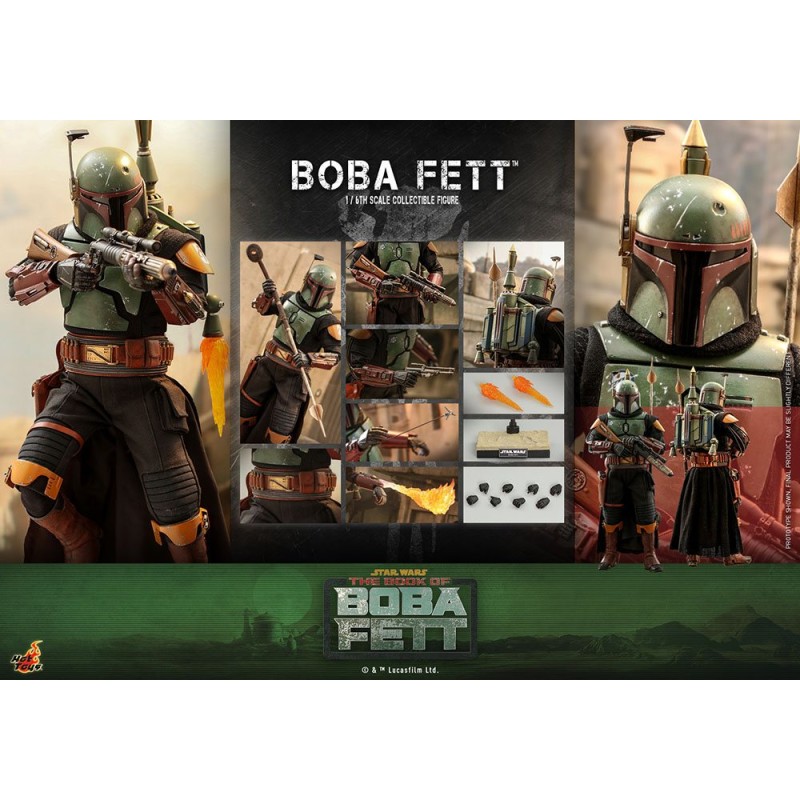 Star Wars: The Book of Boba Fett Action Figure 1/6 Boba Fett 30 cm