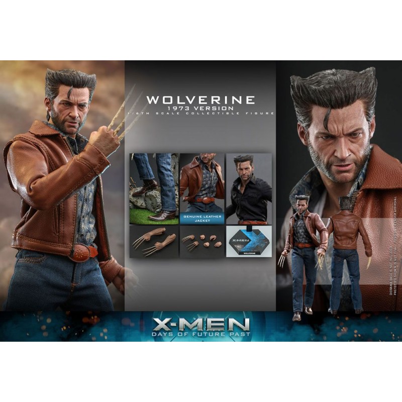 X-Men Days of Future Past Movie Masterpiece Action Figure 1/6 Wolverine (1973 Version) 30 cm