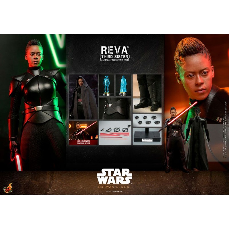 Star Wars: Obi-Wan Kenobi Action Figure 1/6 Reva (Third Sister) 28 cm