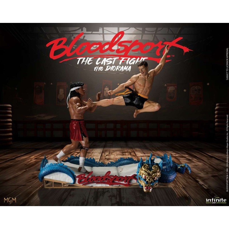  Bloodsport The Last Fight 1/10 Diorama Statue