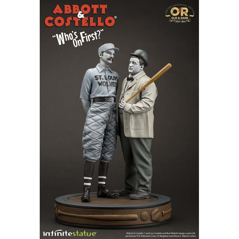  Abbot&Costello Old&Rare 1/6 Resin Statue