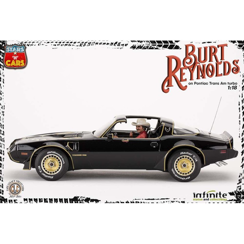  Burt Reynolds On Pontiac 1/18 Resin St